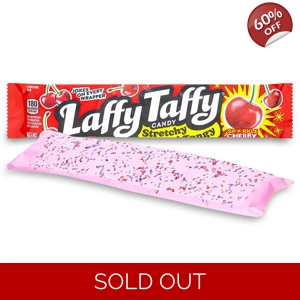 Laffy Taffy Sparkle Cherry Chew Bar - Stretchy Tangy Chewy Candy 42.5g